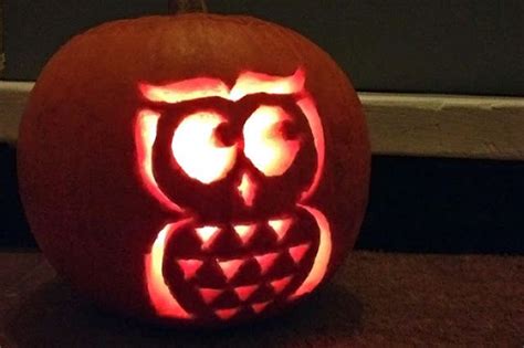 easy and cute owl pumpkin carving stencils templates ideas 2017 | Pumpkin carving, Pumpkin ...