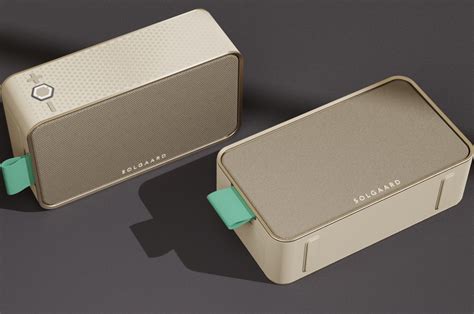 The Solgaard Solarbank Boombox all-in-one device now features a sustainable design – Yanko Design