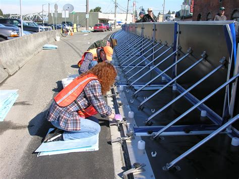 AquaFence flood protection Mount Vernon USA | City of Mount … | Caroline Ostensen | Flickr