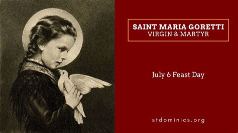 7/6/20 Mon - FEAST DAY OF ST. MARIA GORETTI | 5 pm Evening Prayer - YouTube