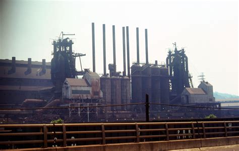 Steel Mill, 1974 | Steel mill, Lorain, Railroad photography