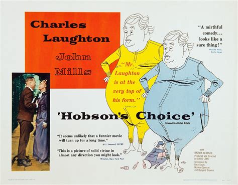 David Lean (1954) Hobson's Choice | M175 | Movie posters, Funny movies ...