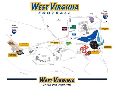 Wvu Seating Chart Football Stadium