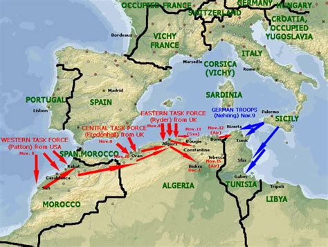 The North African Campaign 1940-1943 timeline | Timetoast timelines