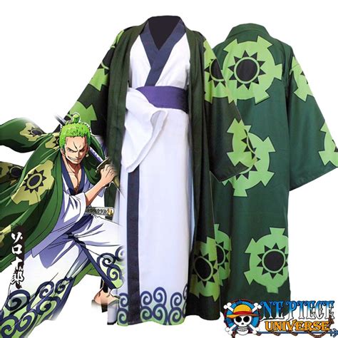 Roronoa Zoro Cosplay Costume Zoro Wano Outfit Hot New 2023 Onepiece