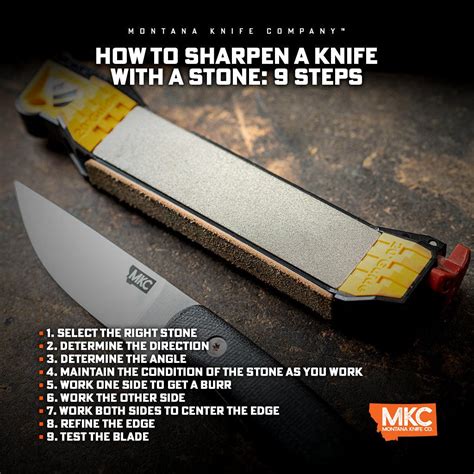 How to Sharpen a Knife With a Stone (9 Steps) - Garden