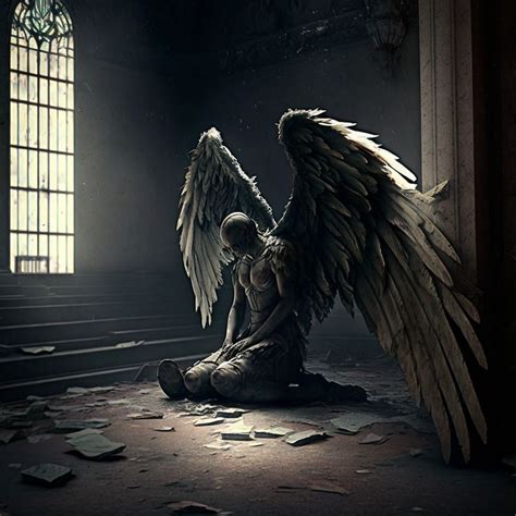 Fallen Angel 2 | Shadow painting, Dark fantasy art, Angel art