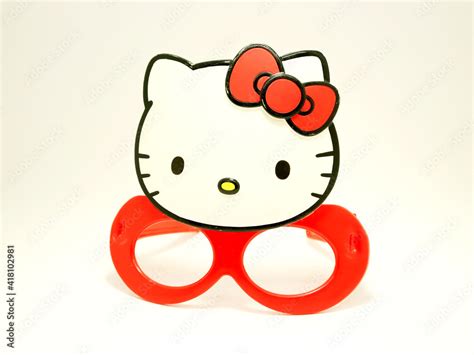 Hello Kitty. Eye mask, Glasses. Mask, Costume. Famous character. Adorable kitten. Character from ...