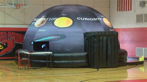 Portable planetarium set up | WCIA.com