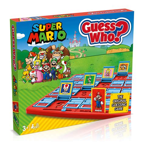 Buy Super Mario Guess Who? Board Game, Play with Classic Nintendo ...