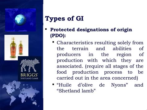 Geographical indications