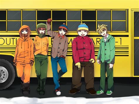 south park stan kyle kenny cartman butters by nijuusan South Park Canadians, Princess Anastasia ...