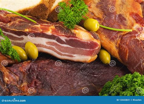 Dried Meat stock image. Image of delicious, dried, spicy - 12443841