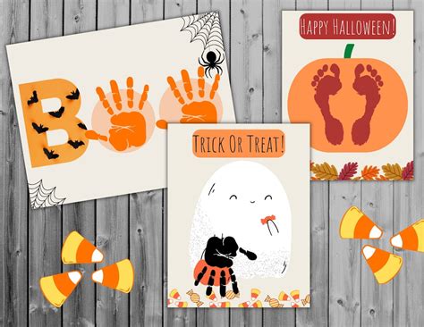 Handprint Art, Halloween Handprint Art, Halloween Craft, Handprint ...