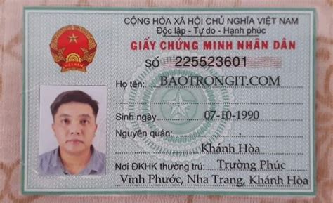 Mất chứng minh nhân dân có bị phạt không?