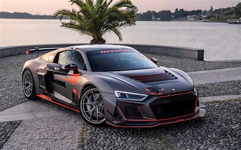 1920x1080px, 1080P Free download | 2022, Audi R8 LMS GT4, front view, exterior, R8 LMS GT4, R8 ...