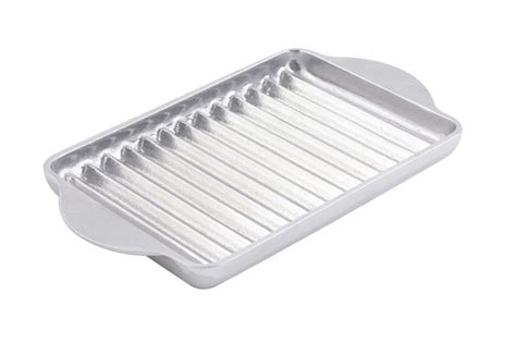 Bon Chef 2081P Rectangular Grill Tray, Pewter Glo 5 1/2" x 9" Set of 12 ...