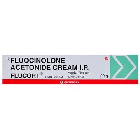 Flucort Fluocinolone Acetonide Cream IP at Rs 107/piece in Nagpur | ID: 25952261097