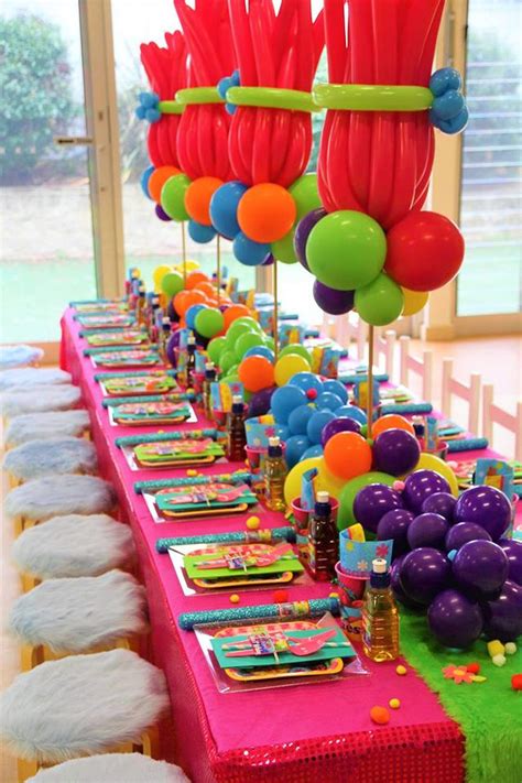 Trolls Birthday Party Ideas | Photo 11 of 18 | Catch My Party