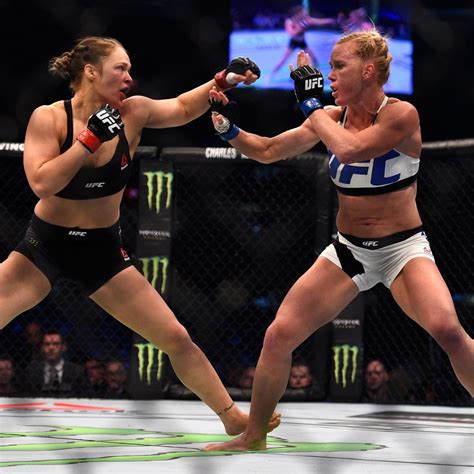 Risk vs. Reward: The UFC Should Wait on the Holly Holm vs. Ronda Rousey ...