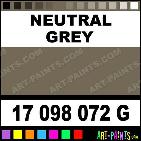 Neutral Grey Finest Extra Soft Pastel Paints - 17 098 072 G - Neutral Grey Paint, Neutral Grey ...