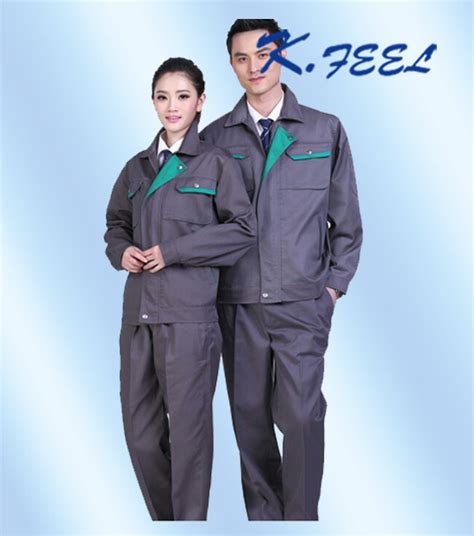 Custom Professional Grey Workwear Factory Work Wear Engineer Uniform ...