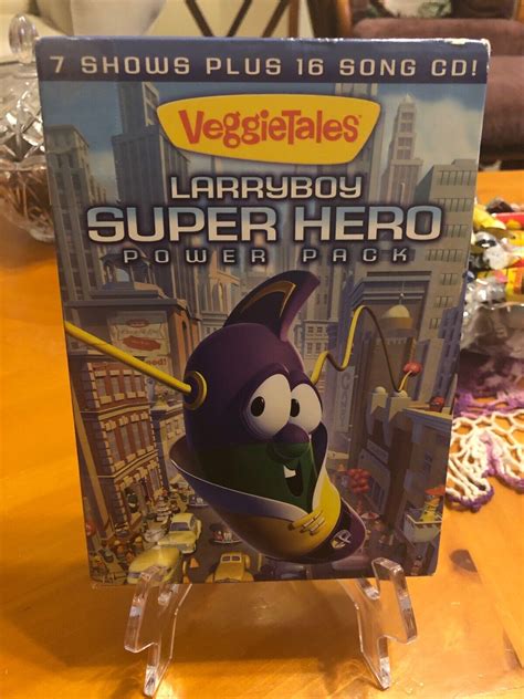 Veggietales - Larryboy Superhero Power Pack (2 DVD + 1 CD Set, 2012) LN 37117047536 | eBay