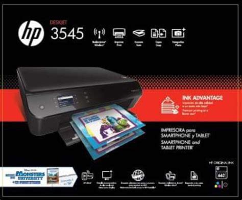 HP DESKJET INK ADVANTAGE 3545, Computers & Tech, Printers, Scanners & Copiers on Carousell