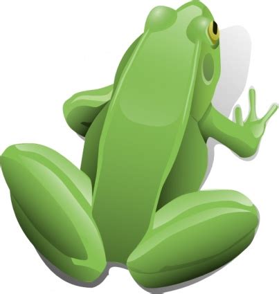 Sitting Frog Vector for Free Download | FreeImages