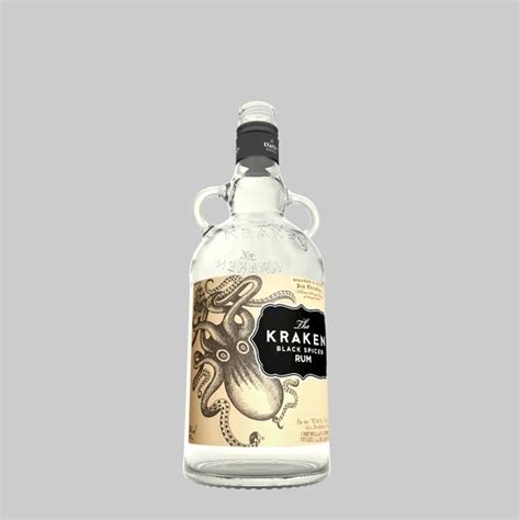 3D model bottle kraken rum - TurboSquid 1488081