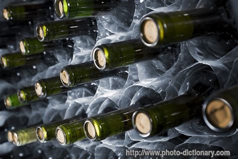 wine bottles - photo/picture definition at Photo Dictionary - wine bottles word and phrase ...