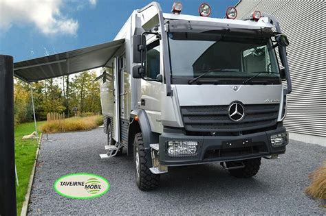 Taveirne Mobil Mercedes Actros 4x4 | Expeditie voertuig, Kampeerwagen, 4x4