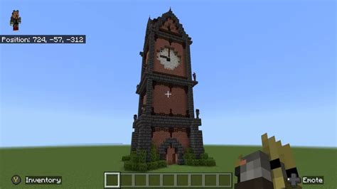 Clock tower 1.20.2/1.20.1/1.20/1.19.2/1.19.1/1.19/1.18/1.17.1/Forge/Fabric projects minecraft