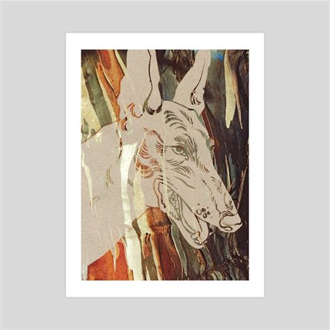 BARK / BARK, an art print by hawk - INPRNT