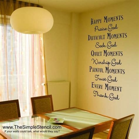 3 New Church Nursery Wall Decals - The Simple Stencil