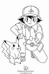 Pikachu Coloring Pages FREE 2025  And Learn sketch template