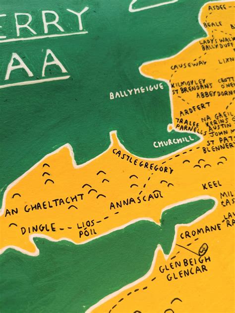 Kerry GAA club and county maps – The Wee Shed