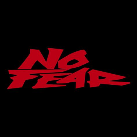 No Fear Logo Text Car Truck Window Wall Laptop Gift Vinyl Decal Sticker ...