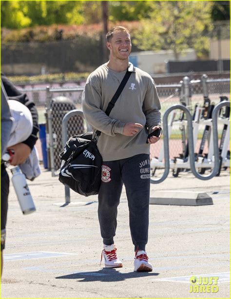 Christian McCaffrey Gets Hot & Sweaty During Outdoor Workout at L.A ...