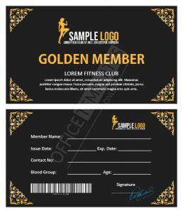 28+ Free Membership Card Templates & Formats for MS Word