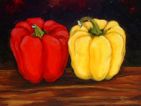 Fruits And Vegetables Painting at PaintingValley.com | Explore collection of Fruits And ...