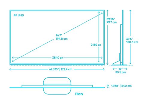 LG C9 Smart OLED TV (77”) Dimensions Drawings, 48% OFF