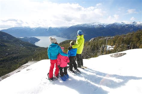 Snowshoeing in Vancouver BC