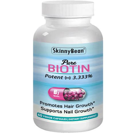 PURE biotin vitamins best natural for skin and hair - Walmart.com - Walmart.com