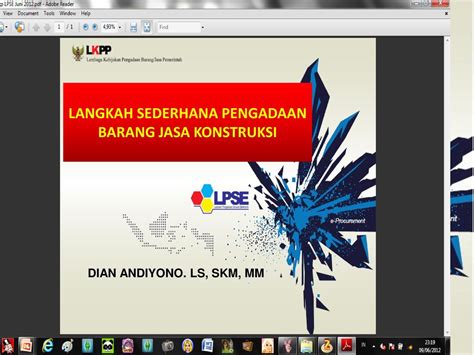 Pengembangan LPSE Nasional Menuju 100% Eprocurement - ppt download