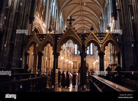 Late gothic rood screen hi-res stock photography and images - Alamy