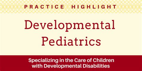 Practice Highlight - Developmental Pediatrics • Health Blog • Community Care Physicians