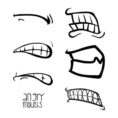 Premium Vector | Mouth design