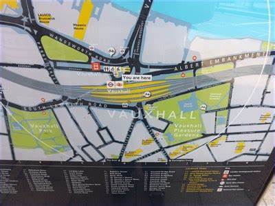 You Are Here - Vauxhall Bus Station, Bondway, London, UK - 'You Are ...