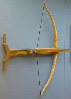 The gastraphetes was an Ancient Greek created hand-held crossbow ...